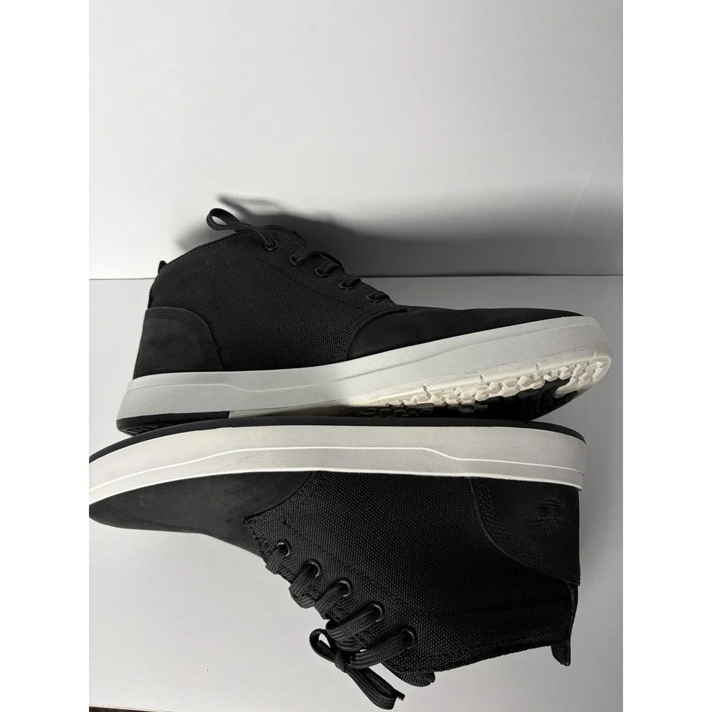 Timberland Davis Square Chukka Black Nubuck Men's Size 9 TB0A1015 With Box